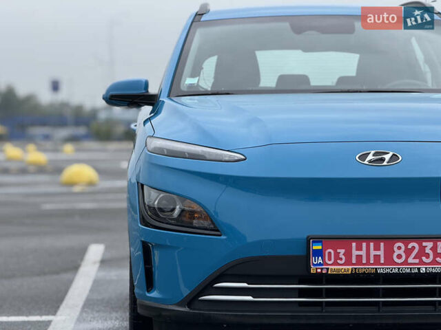 Синий Хендай Kona Electric, объемом двигателя 0 л и пробегом 53 тыс. км за 16700 $, фото 15 на Automoto.ua