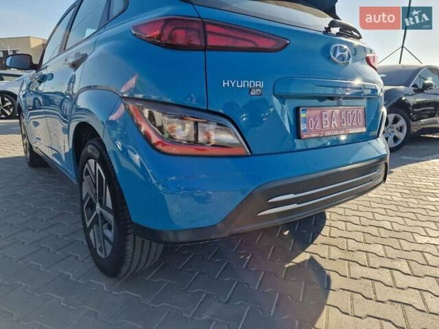 Синій Хендай Kona Electric, об'ємом двигуна 0 л та пробігом 49 тис. км за 16900 $, фото 14 на Automoto.ua