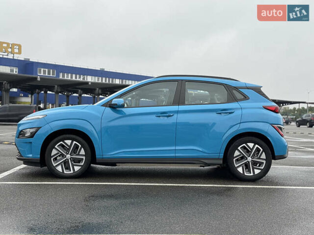 Синий Хендай Kona Electric, объемом двигателя 0 л и пробегом 53 тыс. км за 16700 $, фото 7 на Automoto.ua