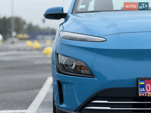 Синий Хендай Kona Electric, объемом двигателя 0 л и пробегом 53 тыс. км за 16700 $, фото 14 на Automoto.ua