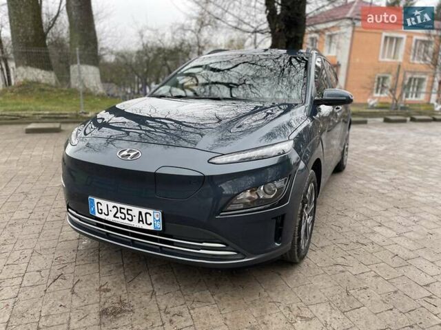 Синий Хендай Kona Electric, объемом двигателя 0 л и пробегом 40 тыс. км за 16800 $, фото 1 на Automoto.ua