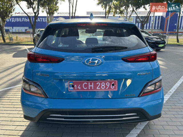 Синій Хендай Kona Electric, об'ємом двигуна 0 л та пробігом 70 тис. км за 16900 $, фото 10 на Automoto.ua