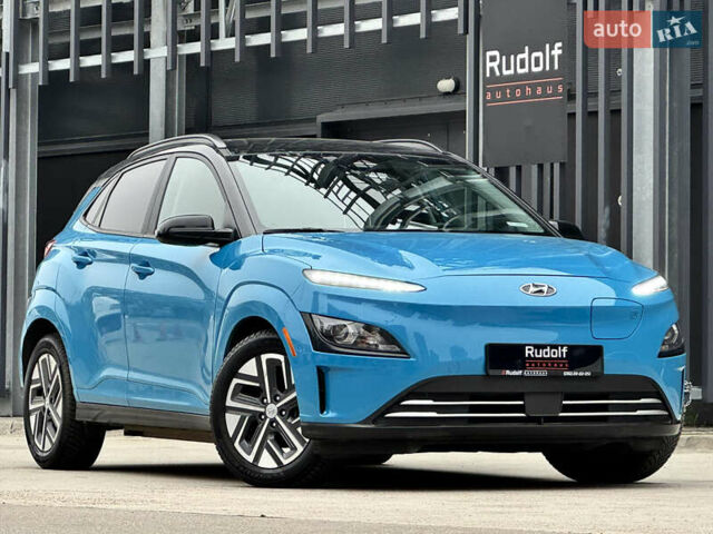 Синій Хендай Kona Electric, об'ємом двигуна 0 л та пробігом 172 тис. км за 17500 $, фото 1 на Automoto.ua