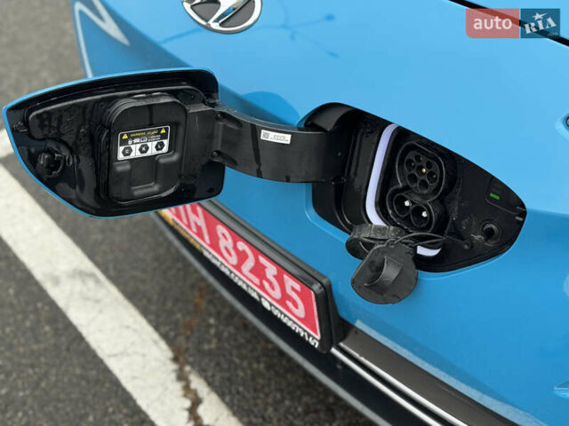 Синий Хендай Kona Electric, объемом двигателя 0 л и пробегом 53 тыс. км за 16700 $, фото 16 на Automoto.ua