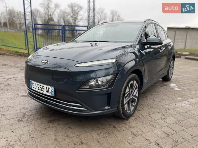 Синий Хендай Kona Electric, объемом двигателя 0 л и пробегом 40 тыс. км за 16800 $, фото 2 на Automoto.ua