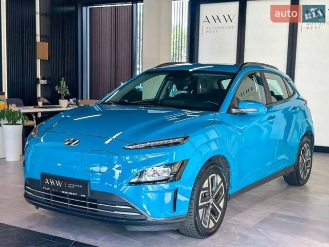 Синий Хендай Kona Electric, объемом двигателя 0 л и пробегом 43 тыс. км за 16100 $, фото 9 на Automoto.ua