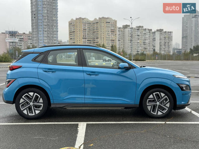 Синий Хендай Kona Electric, объемом двигателя 0 л и пробегом 53 тыс. км за 16700 $, фото 13 на Automoto.ua