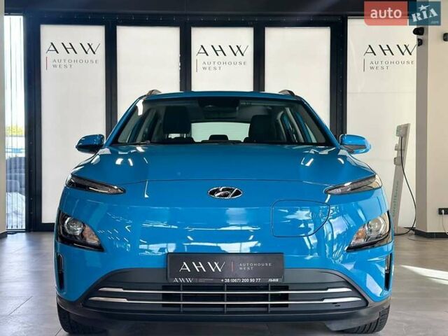 Синий Хендай Kona Electric, объемом двигателя 0 л и пробегом 43 тыс. км за 16100 $, фото 1 на Automoto.ua