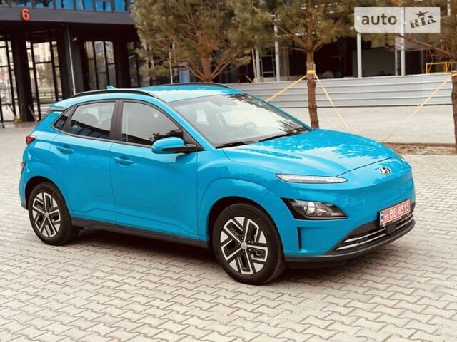 Синій Хендай Kona Electric, об'ємом двигуна 0 л та пробігом 7 тис. км за 21900 $, фото 12 на Automoto.ua