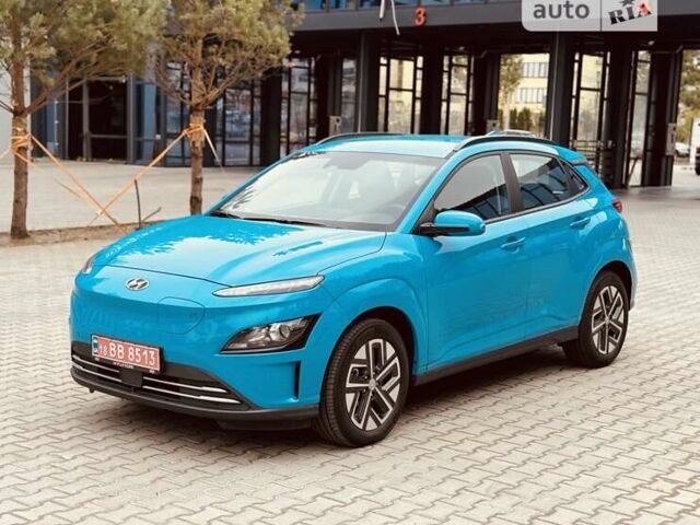 Синій Хендай Kona Electric, об'ємом двигуна 0 л та пробігом 7 тис. км за 21900 $, фото 4 на Automoto.ua