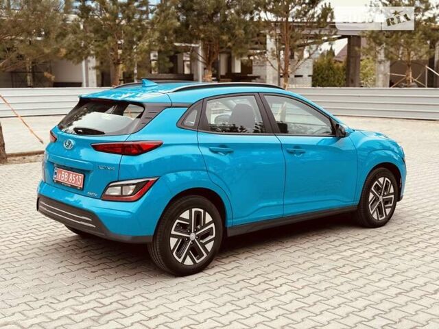 Синій Хендай Kona Electric, об'ємом двигуна 0 л та пробігом 7 тис. км за 21900 $, фото 9 на Automoto.ua