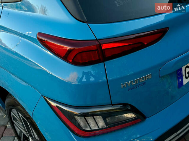 Синий Хендай Kona Electric, объемом двигателя 0 л и пробегом 89 тыс. км за 16999 $, фото 34 на Automoto.ua