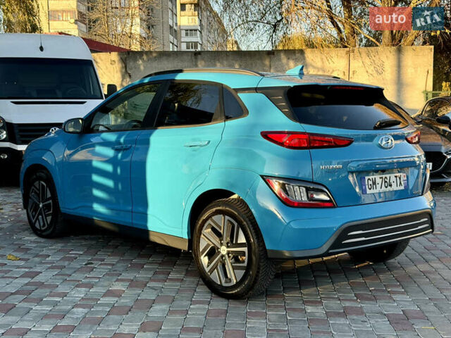 Синий Хендай Kona Electric, объемом двигателя 0 л и пробегом 89 тыс. км за 16999 $, фото 40 на Automoto.ua