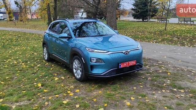 Зеленый Хендай Kona Electric, объемом двигателя 0 л и пробегом 120 тыс. км за 17800 $, фото 8 на Automoto.ua