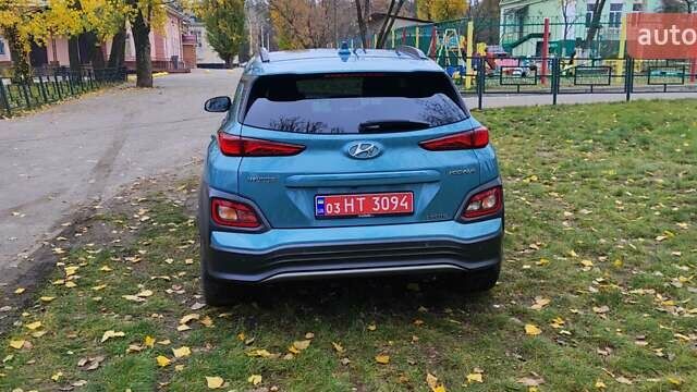 Зеленый Хендай Kona Electric, объемом двигателя 0 л и пробегом 120 тыс. км за 17800 $, фото 5 на Automoto.ua