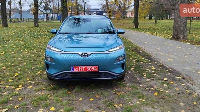 Зеленый Хендай Kona Electric, объемом двигателя 0 л и пробегом 120 тыс. км за 17800 $, фото 3 на Automoto.ua