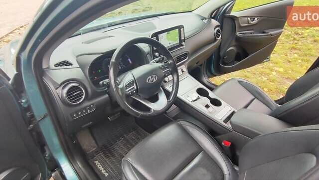 Зеленый Хендай Kona Electric, объемом двигателя 0 л и пробегом 120 тыс. км за 17800 $, фото 25 на Automoto.ua
