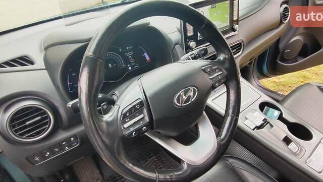 Зеленый Хендай Kona Electric, объемом двигателя 0 л и пробегом 120 тыс. км за 17800 $, фото 15 на Automoto.ua