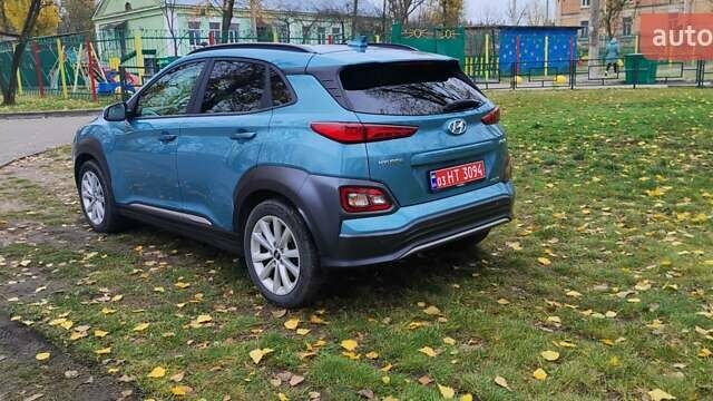Зеленый Хендай Kona Electric, объемом двигателя 0 л и пробегом 120 тыс. км за 17800 $, фото 14 на Automoto.ua