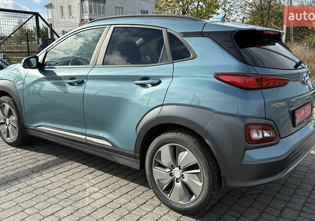 Зеленый Хендай Kona Electric, объемом двигателя 0 л и пробегом 154 тыс. км за 16500 $, фото 1 на Automoto.ua