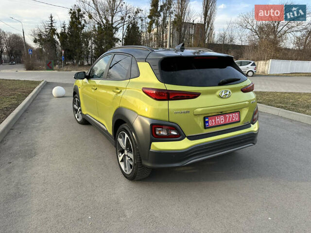 Зелений Хендай Kona Electric, об'ємом двигуна 0 л та пробігом 72 тис. км за 17750 $, фото 8 на Automoto.ua