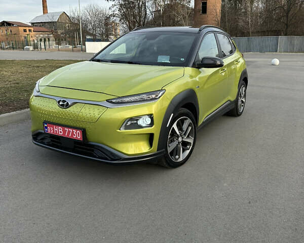 Зелений Хендай Kona Electric, об'ємом двигуна 0 л та пробігом 72 тис. км за 17750 $, фото 1 на Automoto.ua
