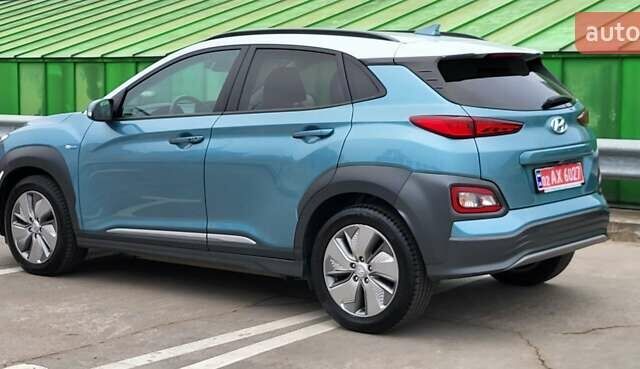 Зеленый Хендай Kona Electric, объемом двигателя 0 л и пробегом 150 тыс. км за 18500 $, фото 7 на Automoto.ua