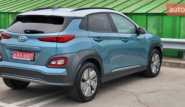 Зеленый Хендай Kona Electric, объемом двигателя 0 л и пробегом 150 тыс. км за 18500 $, фото 10 на Automoto.ua