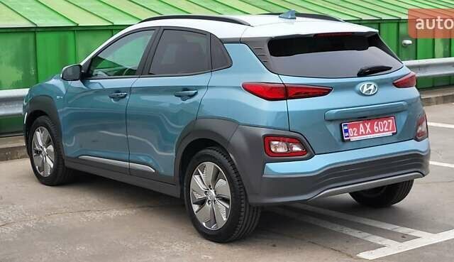 Зеленый Хендай Kona Electric, объемом двигателя 0 л и пробегом 150 тыс. км за 18500 $, фото 8 на Automoto.ua