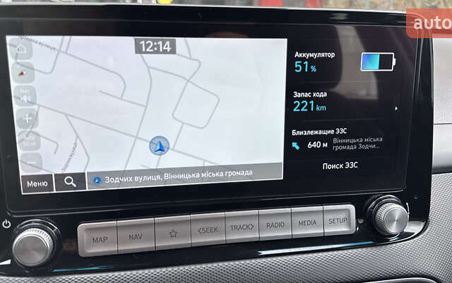 Зеленый Хендай Kona Electric, объемом двигателя 0 л и пробегом 94 тыс. км за 17700 $, фото 9 на Automoto.ua