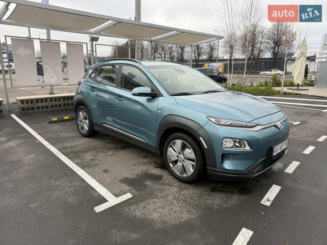 Зеленый Хендай Kona Electric, объемом двигателя 0 л и пробегом 94 тыс. км за 17700 $, фото 3 на Automoto.ua