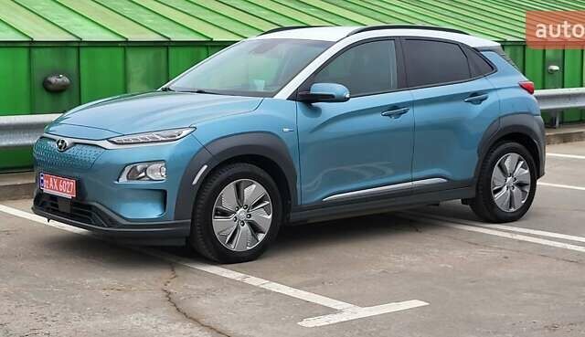 Зеленый Хендай Kona Electric, объемом двигателя 0 л и пробегом 150 тыс. км за 18500 $, фото 5 на Automoto.ua