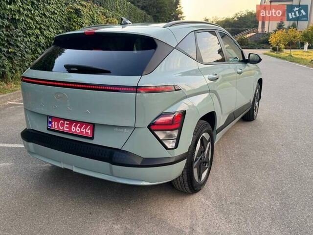 Зеленый Хендай Kona Electric, объемом двигателя 0 л и пробегом 19 тыс. км за 23700 $, фото 5 на Automoto.ua