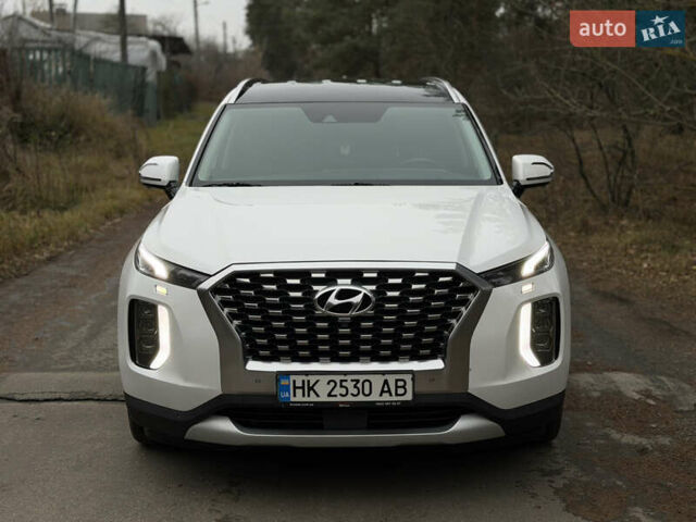 Білий Хендай Palisade, об'ємом двигуна 2.2 л та пробігом 212 тис. км за 31900 $, фото 1 на Automoto.ua