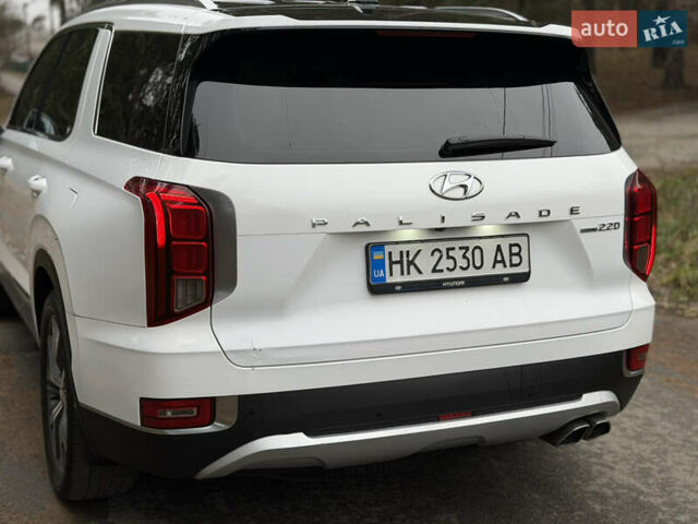 Білий Хендай Palisade, об'ємом двигуна 2.2 л та пробігом 212 тис. км за 31900 $, фото 16 на Automoto.ua