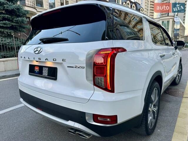 Белый Хендай Palisade, объемом двигателя 2.2 л и пробегом 58 тыс. км за 39000 $, фото 10 на Automoto.ua