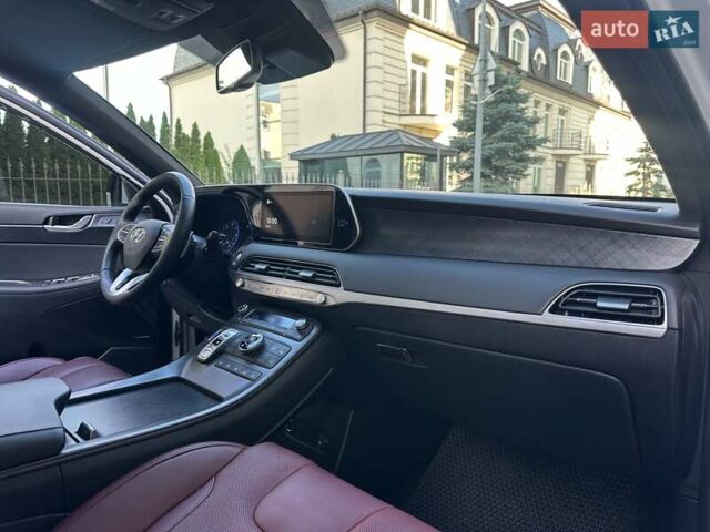 Белый Хендай Palisade, объемом двигателя 2.2 л и пробегом 58 тыс. км за 39000 $, фото 52 на Automoto.ua