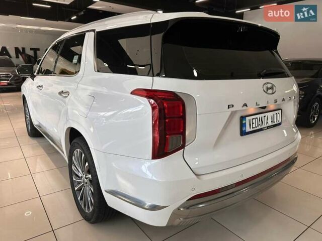 Белый Хендай Palisade, объемом двигателя 2.2 л и пробегом 33 тыс. км за 53900 $, фото 7 на Automoto.ua