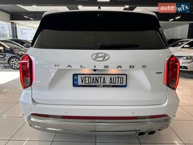 Белый Хендай Palisade, объемом двигателя 2.2 л и пробегом 33 тыс. км за 53900 $, фото 6 на Automoto.ua