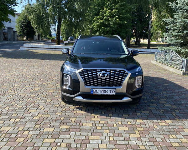 Черный Хендай Palisade, объемом двигателя 2.2 л и пробегом 125 тыс. км за 37900 $, фото 17 на Automoto.ua