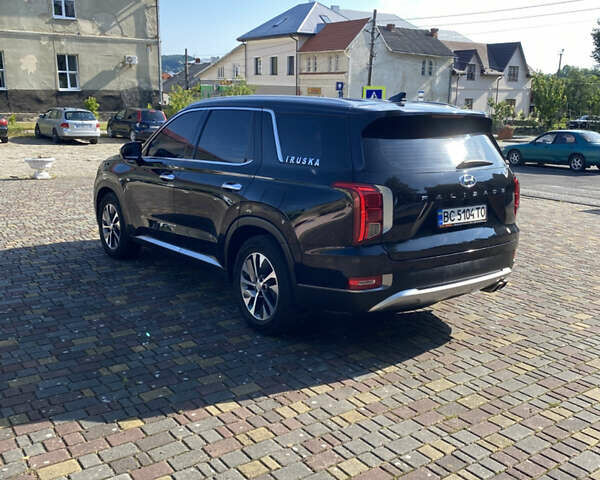 Черный Хендай Palisade, объемом двигателя 2.2 л и пробегом 125 тыс. км за 37900 $, фото 9 на Automoto.ua