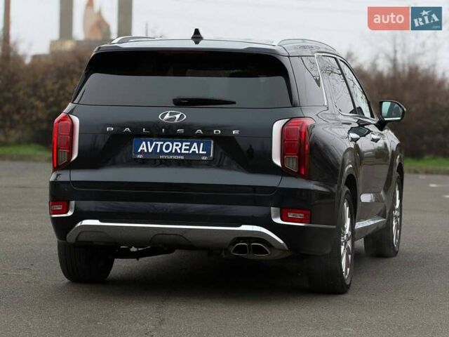 Черный Хендай Palisade, объемом двигателя 3.78 л и пробегом 121 тыс. км за 26900 $, фото 19 на Automoto.ua