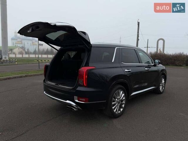 Черный Хендай Palisade, объемом двигателя 3.78 л и пробегом 121 тыс. км за 26900 $, фото 31 на Automoto.ua
