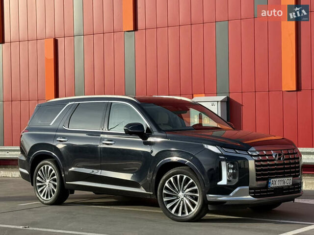 Черный Хендай Palisade, объемом двигателя 3.78 л и пробегом 66 тыс. км за 34000 $, фото 1 на Automoto.ua