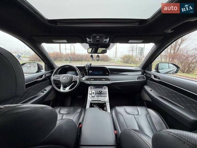 Черный Хендай Palisade, объемом двигателя 3.78 л и пробегом 121 тыс. км за 26900 $, фото 57 на Automoto.ua