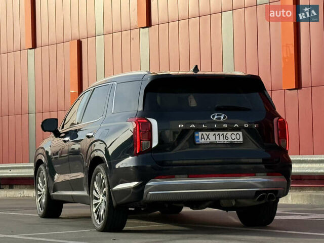 Черный Хендай Palisade, объемом двигателя 3.78 л и пробегом 66 тыс. км за 34000 $, фото 5 на Automoto.ua
