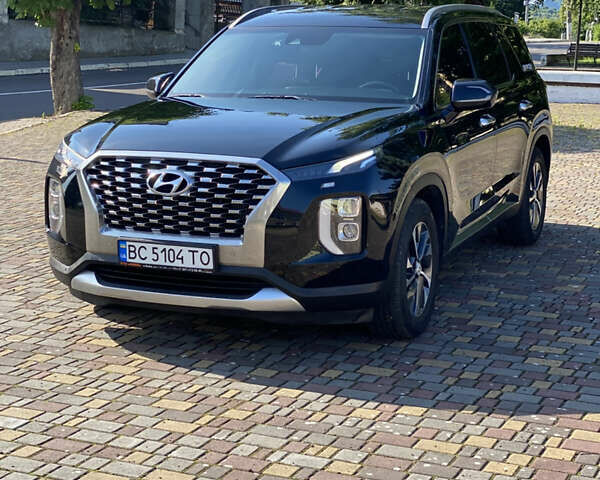 Черный Хендай Palisade, объемом двигателя 2.2 л и пробегом 125 тыс. км за 37900 $, фото 6 на Automoto.ua