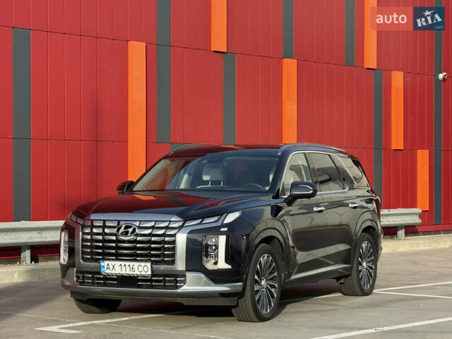 Черный Хендай Palisade, объемом двигателя 3.78 л и пробегом 66 тыс. км за 34000 $, фото 3 на Automoto.ua
