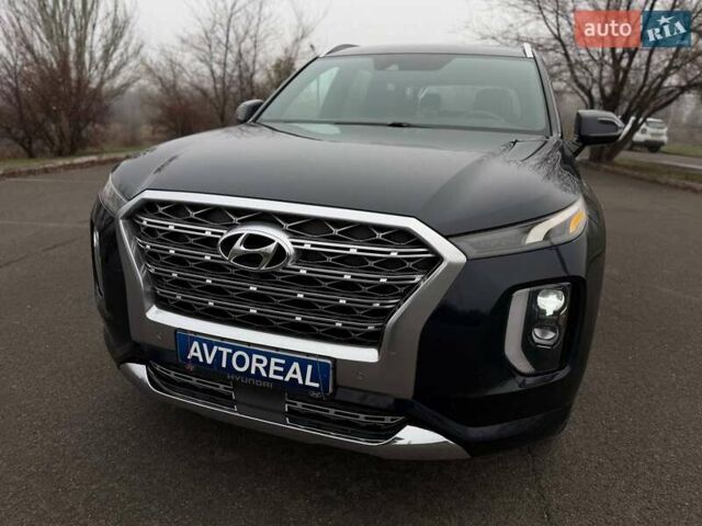 Черный Хендай Palisade, объемом двигателя 3.78 л и пробегом 121 тыс. км за 26900 $, фото 14 на Automoto.ua
