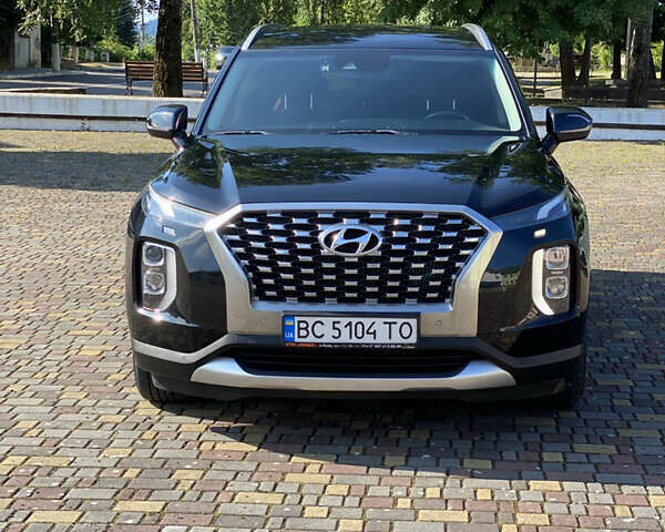 Черный Хендай Palisade, объемом двигателя 2.2 л и пробегом 125 тыс. км за 37900 $, фото 7 на Automoto.ua